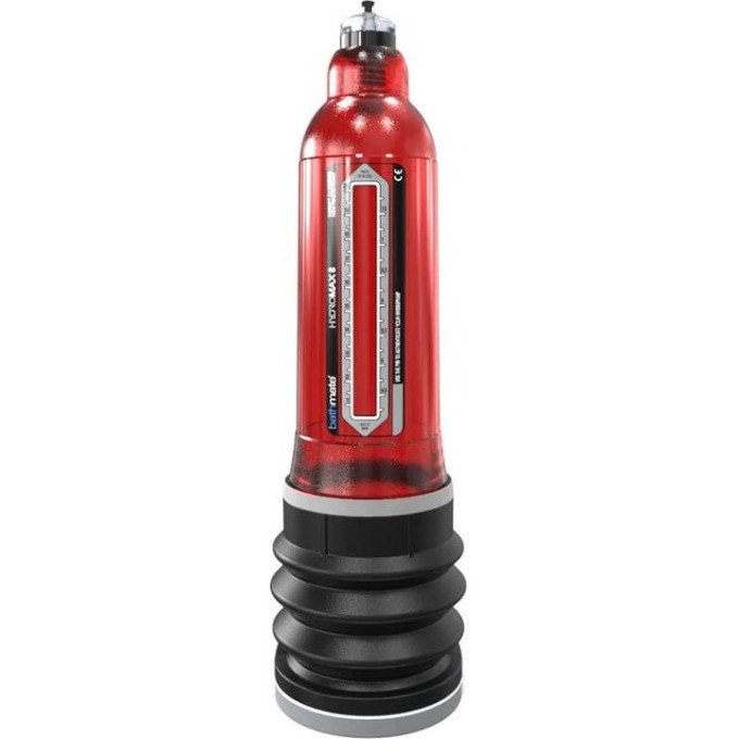 Гидропомпа BATHMATE HYDROMAX8 BRILLIANT красная BM-HM8-BR